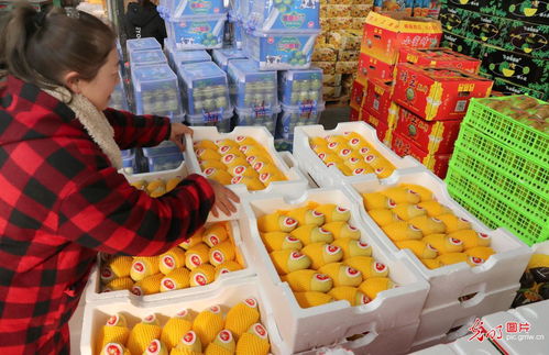 江苏南通 农副产品节前市场购销两旺